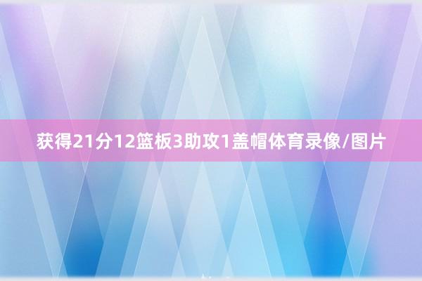 获得21分12篮板3助攻1盖帽体育录像/图片