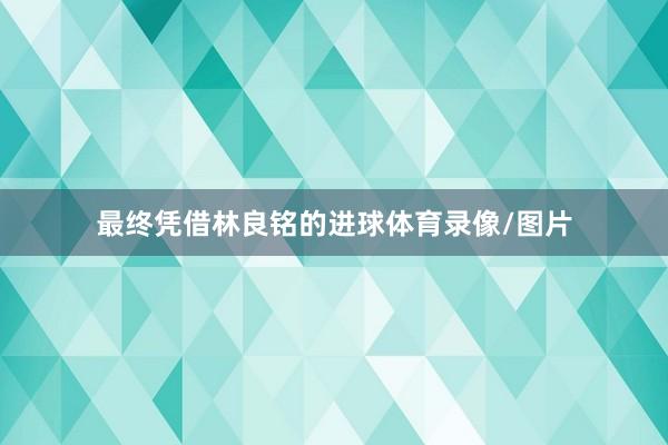 最终凭借林良铭的进球体育录像/图片